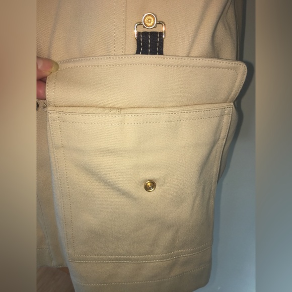 St. John Sport By Marie Gray Beige/Tan Blazer - Size Medium - Picture 12 of 15